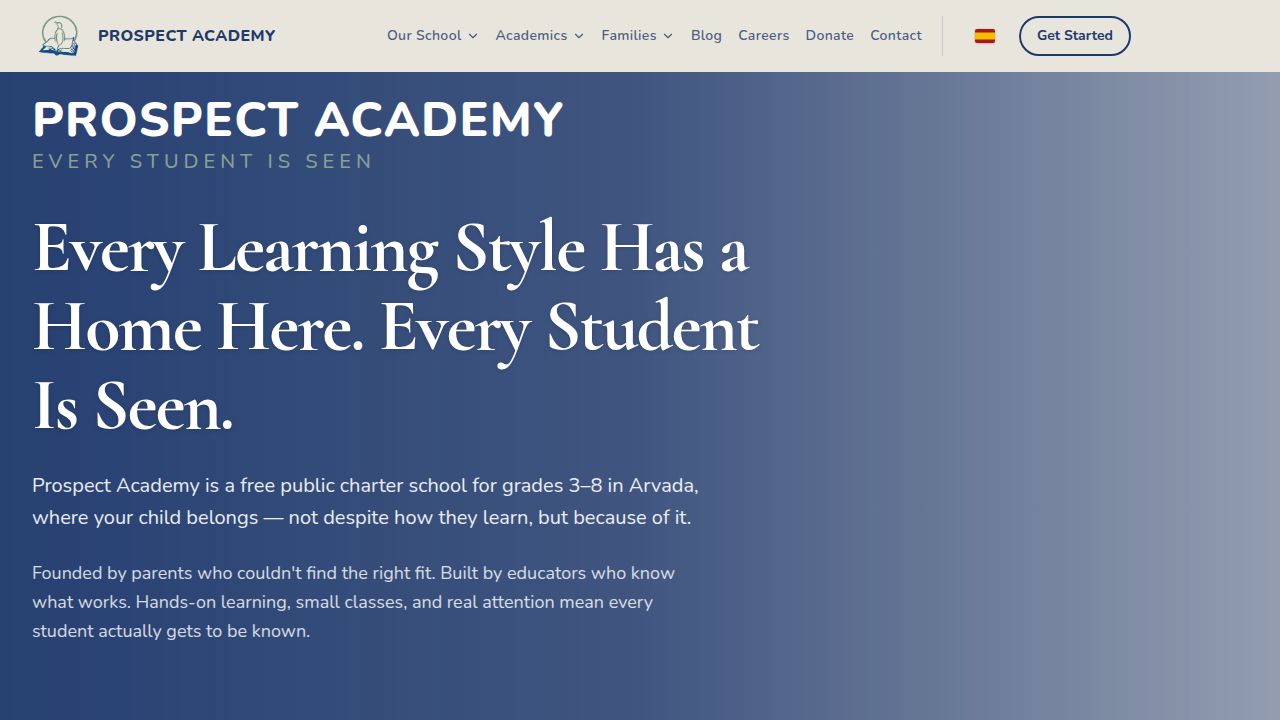 Prospect Academy of Colorado logo